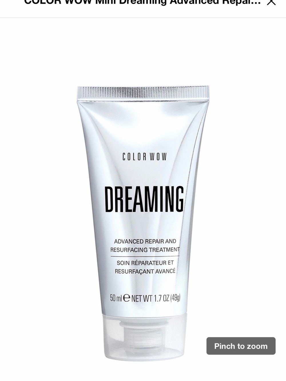 COLOR WOW Dreaming Advanced Repair Resurfacing Treatment